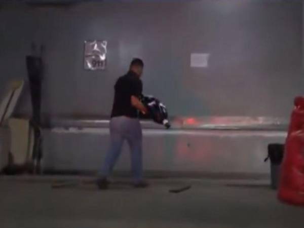 El cuerpo del menor fue trasladado hasta la morgue capitalina.