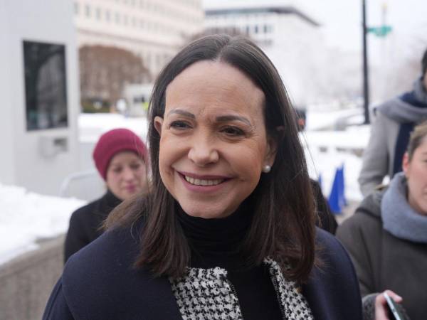 María Corina Machado se reunió este miércoles con el secretario de Estado, Marco Rubio.