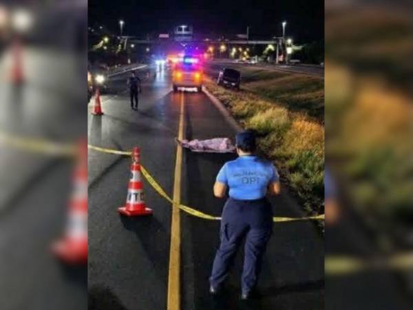 Un fatal accidente de tránsito cobró la vida de una madre y su hija de tres años en El Porvenir, Comayagua.