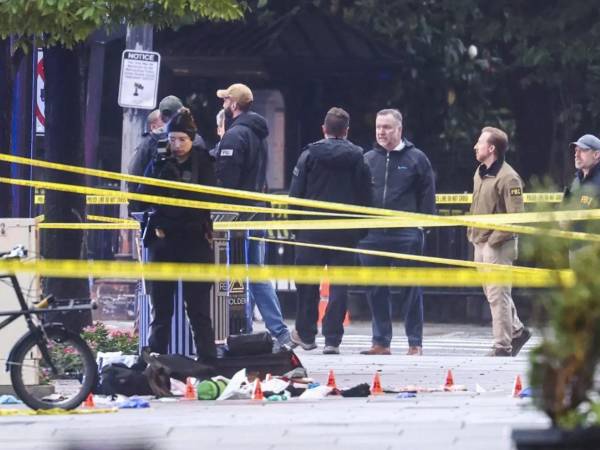 Los sonidos fueron captados por las cámaras de ABC News, que obligaron a una reportera a agacharse y buscar refugio.