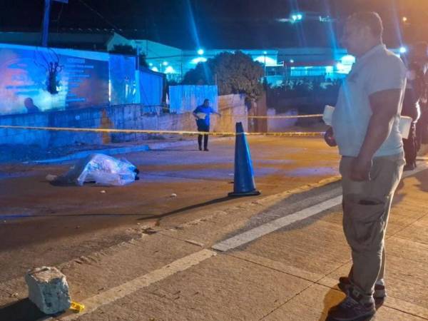 En el anillo periférico, a inmediaciones del bulevar Suyapa de la capital, asesinaton a Noé Isaac Hernández Laínez (23).
