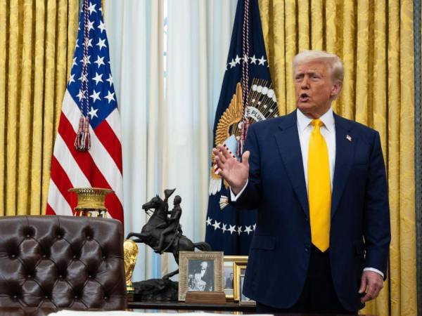 El presidente de Estados Unidos, Donald Trump.