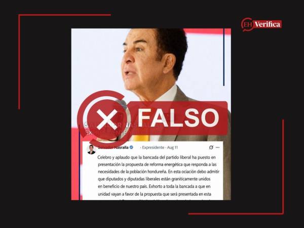 Captura de pantalla a una imagen difundida por WhatsApp, hecha el 12 de agosto de 2026, adaptada a esta cartela.