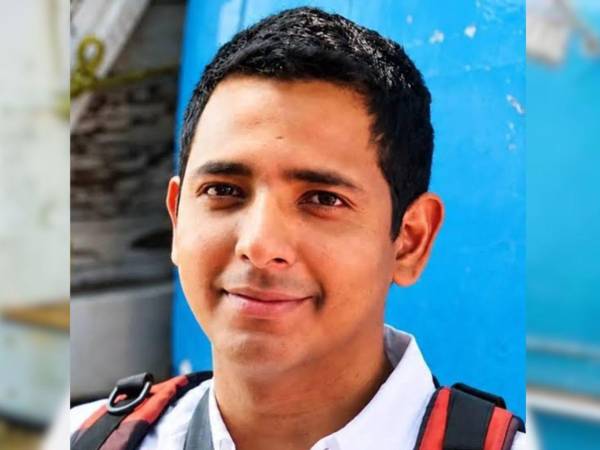 Imagen en vida de Hamurabi Huesca Manzano, periodista mexicano asesinado.