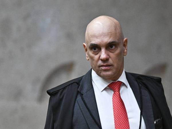 El juez del Tribunal Supremo de Brasil Alexandre de Moraes recibió sanciones de Estados Unidos.