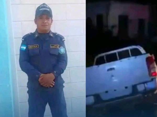 Olvin Adonay Mendoza Cruz, agente penitenciario, murió en un accidente de tránsito registrado la noche del martes 11 de agosto.
