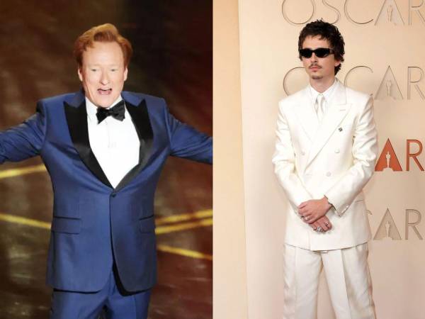 El humor provocó risas y aplausos en el teatro, mientras las cámaras enfocaban a Chalamet, quien reaccionó entre risas desde su asiento junto a su novia, Kylie Jenner.