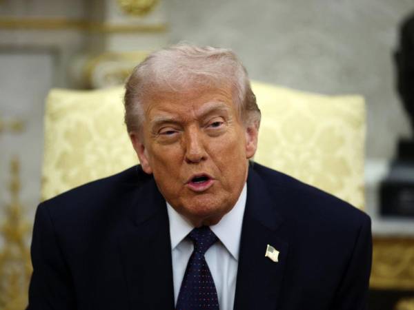 El presidente de Estados Unidos, Donald Trump, brindó una conferencia de prensa sobre la crisis en medio oriente.