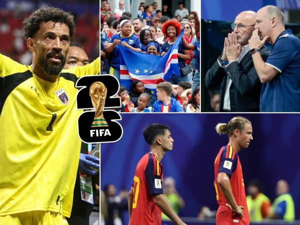 Te presentamos las imágenes que no se vieron en TV del España vs Cabo Verde en el Mundial 2026. Frustración de España, alegría de los africanos y excandidato presidencial hondureño en el estadio de Atlanta.