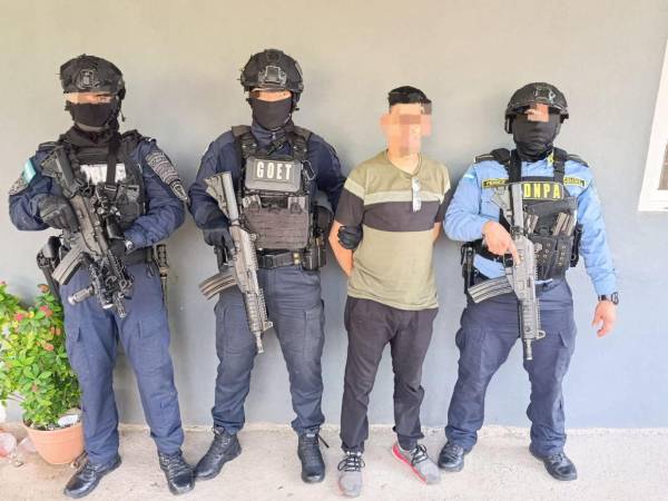 Dirección Nacional Policial Antidrogas (DNPA)junto a otros equipos especiales capturaron al sujeto.
