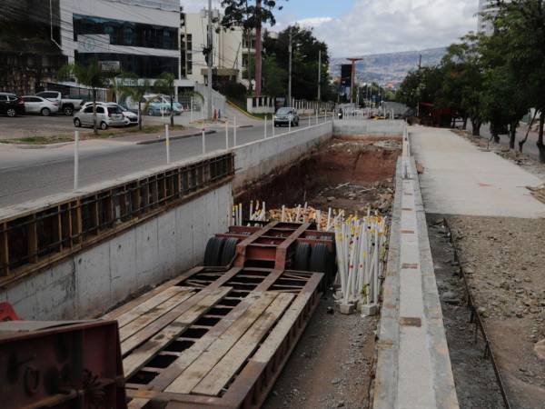 El túnel de la Florencia, valorado en más de 38 millones de lempiras, permanece sin trabajos activos a un mes del fin de la administración de Jorge Aldana.