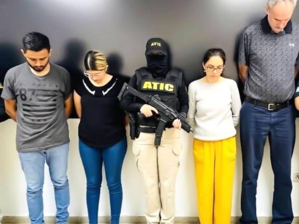 Los cuatro acusados fueron detenidos el lunes en la casa El Refugio en Choloma. Ayer fueron enviados al centro penal de El Progreso, Yoro.