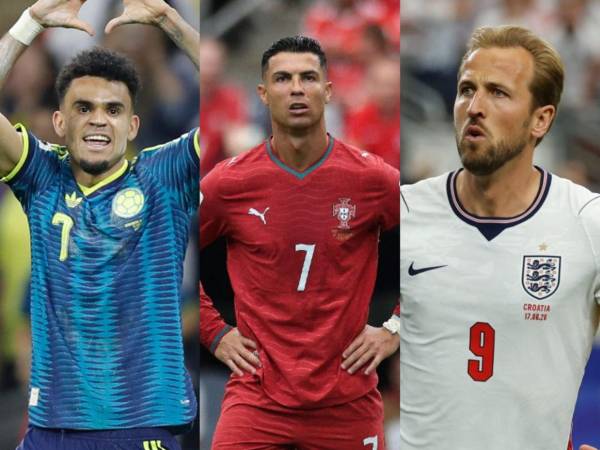 Luis Díaz, Cristiano Ronaldo y Harry Kane, las máximas estrellas de la cartelera mundialista del martes.