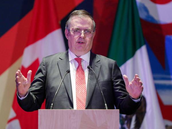 El secretario de Economía de México, Marcelo Ebrard.