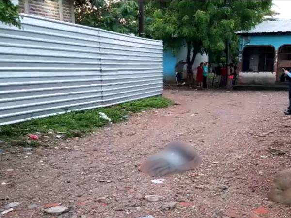 José Renieris Peralta Sánchez, de 34 años de edad, fue asesinado en el barrio Sagrado Corazón de Choluteca.