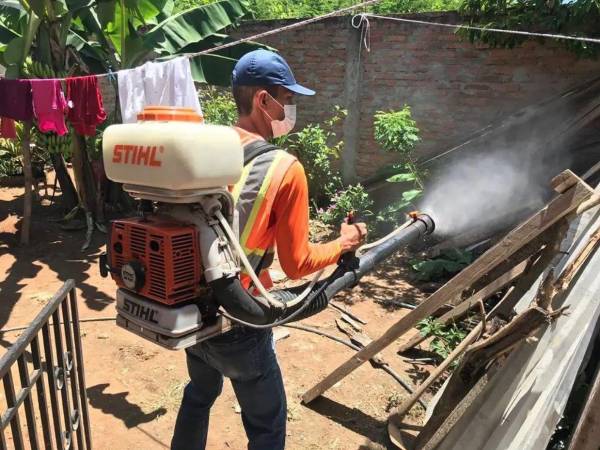 Los operativos de fumigación contra el dengue serán desarollados por la Alcaldía del Distrito Central, Copeco y la Región Metropolitana de Salud.