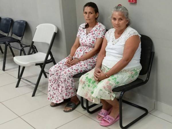 La jueza que conoce el caso determinó remitir a Alba Leticia Elvir Perdomo y Santos Petronila Laínez Perdomo a la Penitenciaría Nacional Femenina de Adaptación Social (PNFAS) en Támara.