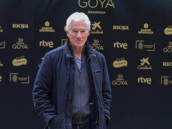 El actor y productor estadounidense Richard Gere, galardonado este año con el Goya Internacional,