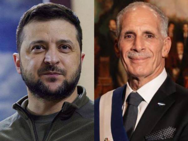 El líder ucraniano remitió su felicitación a través de la Unión Europea en Honduras.