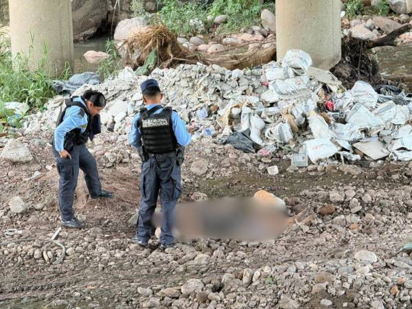 Un hombre fue asesinado y su cuerpo fue encontrado en las cercanías del río Chiquito.