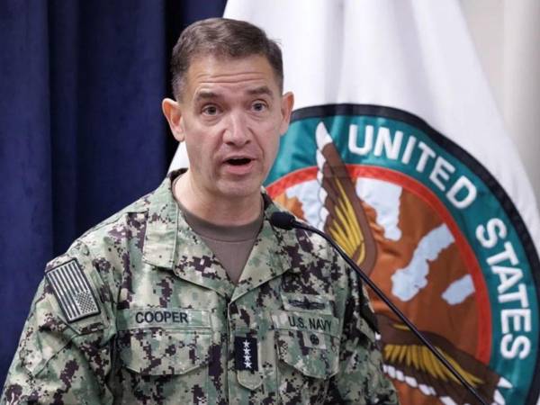 El líder del Comando Central estadounidense, Brad Cooper.