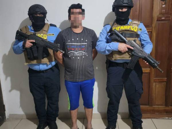 La detención se efectuó mediante un operativo de saturación en la zona.