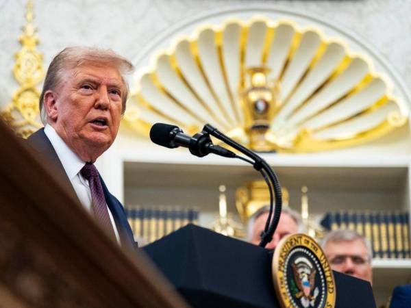 El presidente el Estados Unidos, Donald Trump.