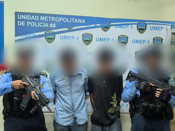 Los supuestos pandilleros fueron detenidos el pasado 4 de junio en posesión de armas de grueso calibre.