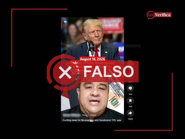 Captura de pantalla a una publicación de TikTok hecha el 19 de agosto de 2026.