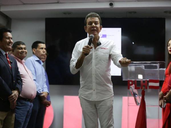 Con el 30% de actas procesadas, lidera con el 59.36% de los votos frente a Jorge Cálix. En redes sociales, ya se autodenomina candidato electo.