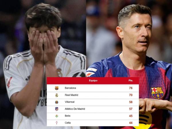 El Barcelona tiene LaLiga a tiro después del empate del Real Madrid.