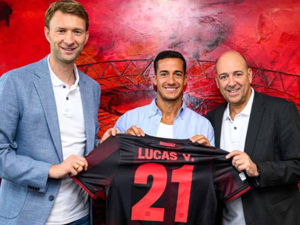 Lucas Vázquez firmó un contrato por dos temporadas con el Bayer Leverkusen.