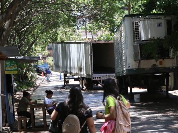 Una gran pestilencia se siente en los alrededores de la morgue capitalina, luego que se incendiara un contenedor donde se almacenan 40 cuerpos.