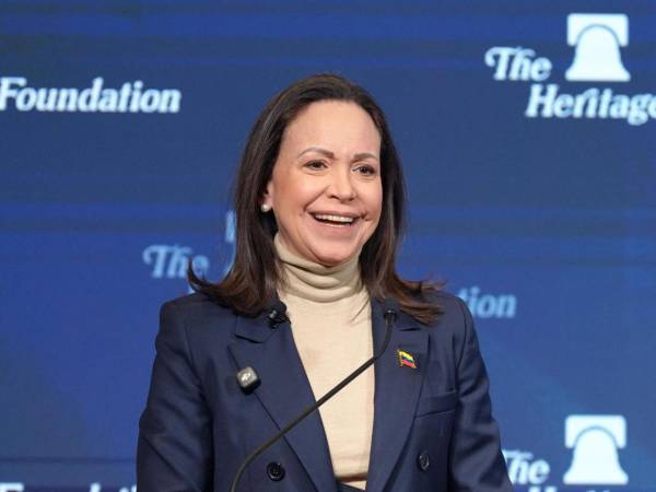 La premio Nobel de la Paz se encuentra en Estados Unidos tras una reunión con Donald Trump.