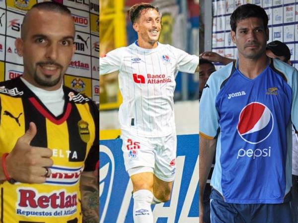 ¿Los recuerdas? Estos son los 15 peores jugadores que han venido al fútbol de Honduras en la última década, la mayoría vistiendo la camiseta de clubes grandes. Hasta seleccionados mundialistas hay en el listado.