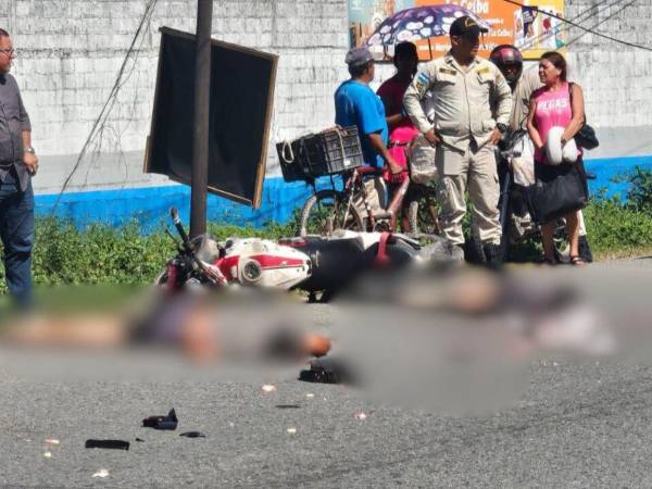 El accidente ocurrió en la carretera CA-13, cerca de un desvío de la colonia Ponce en La Ceiba.