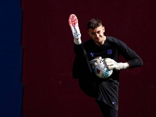 El meta catalán se lesionó en la última jugada del partido de LaLiga.