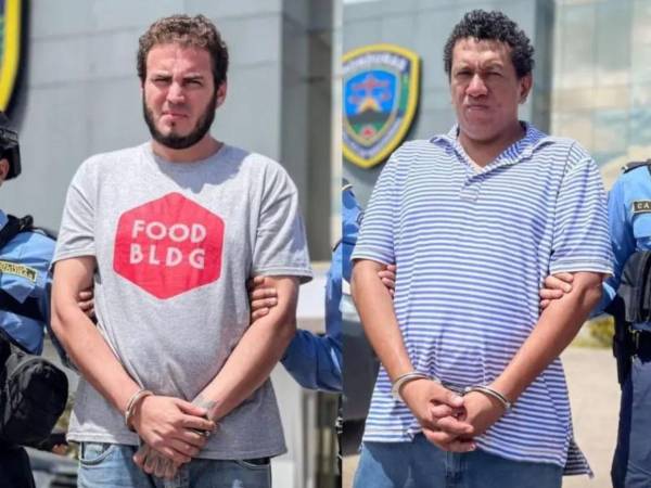 Jonathan Aguilar y Edy Salgado son señalados por su supuesta participación en casos de secuestro agravado y robo con violencia o intimidación contra usuarios del transporte público en Tegucigalpa.