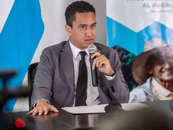 Christian Duarte, exsecretario de Finanzas durante el gobierno de Xiomara Castro.