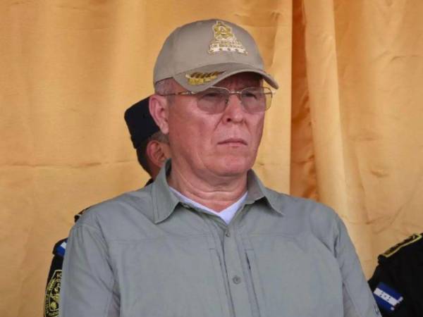 Gerzon Velásquez, secretario de Seguridad de Honduras.
