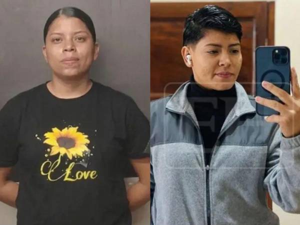 Emilia Fernanda Rodríguez Armas (izquierda) es acusada por el delito de homicidio contra Waldina Mejía Valle (derecha).