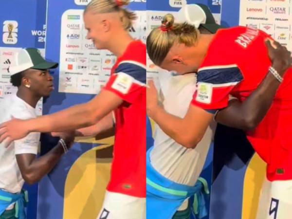 Erling Haaland anotó un doblete en los últimos diez minutos para eliminar al equipo de Carlo Ancelotti en octavos de final del Mundial y clasificar a Noruega.