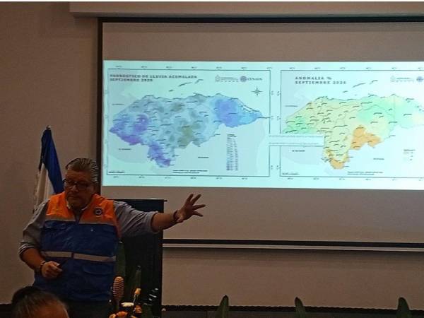 Juan José Reyes, jefe del Sistema de Alerta Temprana de la Comisión Permanente de Contingencias (Copeco), considera que el pronóstico no es halagador para la temporada de postrera.