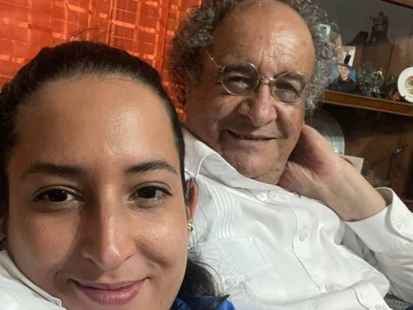 Orgullosa del gran ser humano que eres, fueron parte de las palabras que Abigaíl le dedicó a su padre.