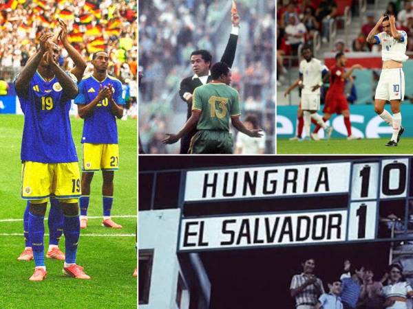 La Selección de Curazao perdió hoy 7-1 vs Alemania en su debut en el Mundial 2026 y entró en el listado de las 15 mayores goleadas en la historia de las Copas del Mundo. En este listado hay, en total, seis representativos de Concacaf.