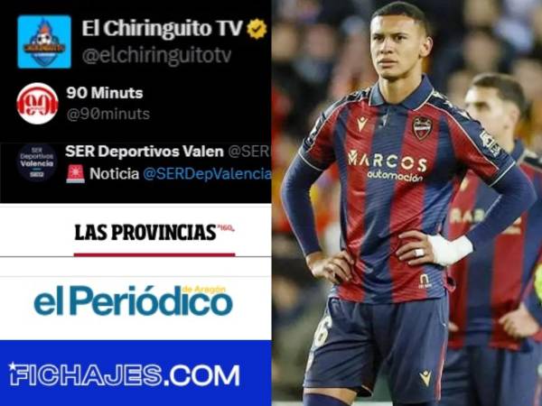 Kervin Arriaga podría dejar el Levante de LaLiga de España y su futuro estaría en la Serie A de Italia, aunque también equipo de la Premier League de Inglaterra está preguntando por sus servicios