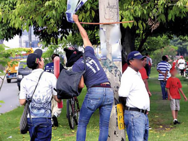 Las sanciones serán estrictas para quienes destruyan propaganda política previo a elecciones.