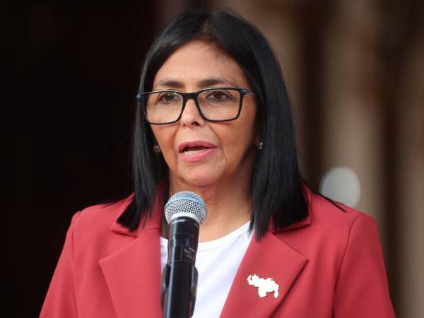 La presidenta encargada de Venezuela, Delcy Rodríguez.