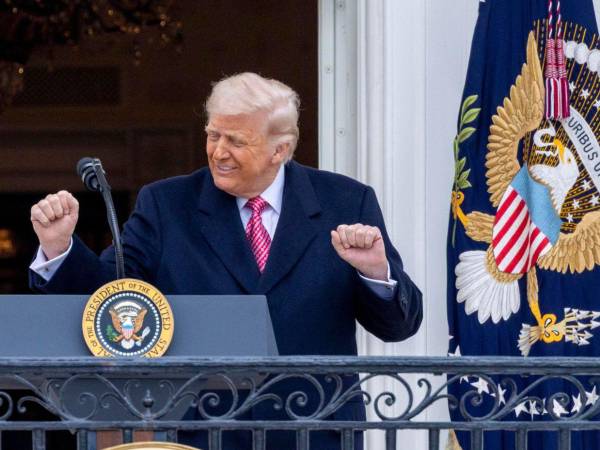 El presidente de Estados Unidos, Donald Trump.