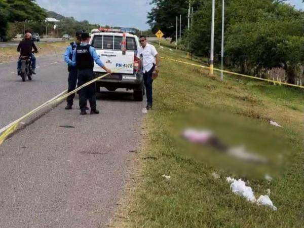Las autoridades acordonaron la zona para facilitar el desarrollo de las investigaciones correspondientes.
